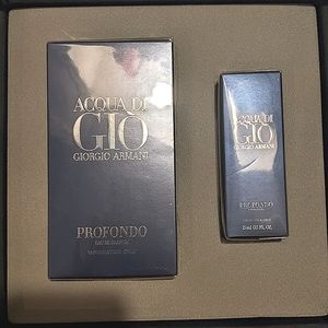 NEW IN BOX Giorgio Armani Acqua di Gio Profondo